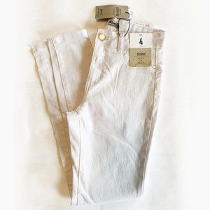 skinny mid rise jeans - strechy